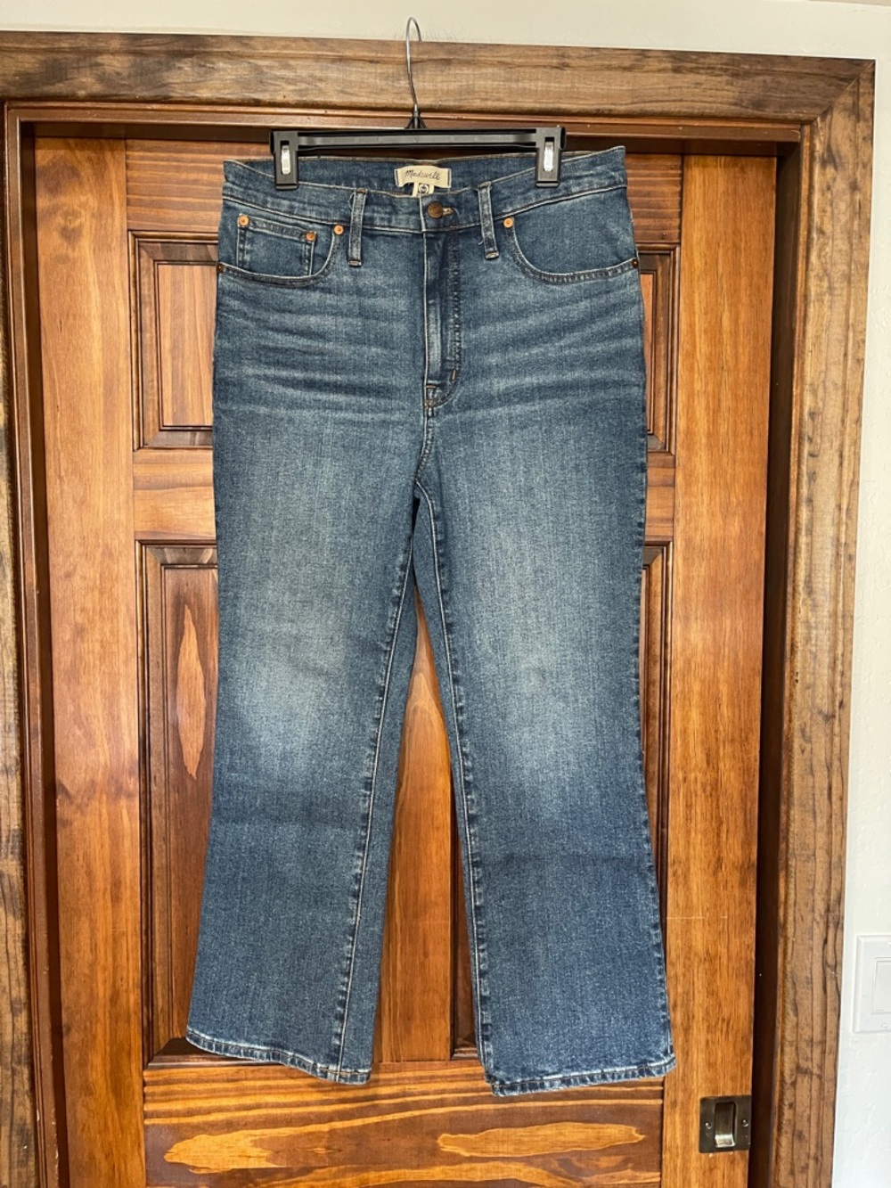 Madewell Cali Demi Boot Jeans size 30 - Picture 2 of 7
